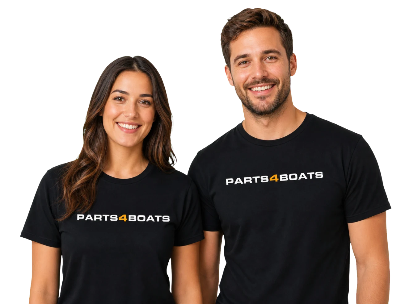 Zwei Mitarbeitende des Supportteams von Parts4Boats