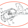 Startmotor Kubota Z482 / Z602 / D722 – Nanni Diesel Schiffsmotor