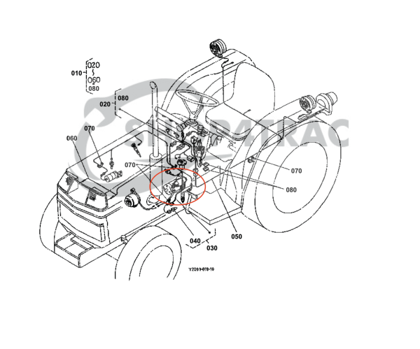 Startmotor Kubota D750 / D850 / D950 / Z-Serie – Nanni &amp; Kubota Schiffsdiesel