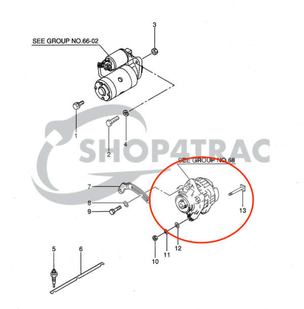 Dynamo Solé Diesel Mini 33 | Mini 44 | Mini 55 – Vetus M4.15 / M4.17 – Craftsman Marine CM4.42