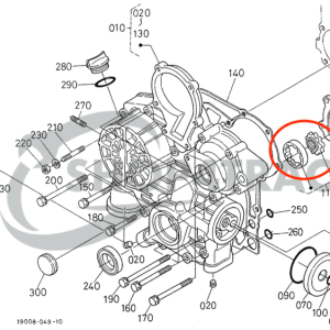 Motorölpumpe Beta Marine Beta 28 | Beta 30 | Beta 35 | Beta 38 – Nanni N3.30 | N4.38 – Universal M-25XPB | M-35B