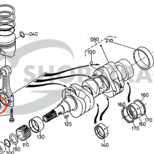 Pleuellager (Panewka) – Beta Marine Beta 10 / Beta 14 / Beta 20 | Nanni N2.10 / N2.14 / N3.21