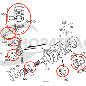 Motorüberholungssatz – Beta Marine Beta 10 & Beta 14 | Nanni N2.10 · N2.14 | Phasor LP1-3.5