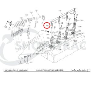 Glühkerze (M8) – Beta Marine Beta 10 · 14 · 20 | Nanni N2.10 · N2.14 · N3.21