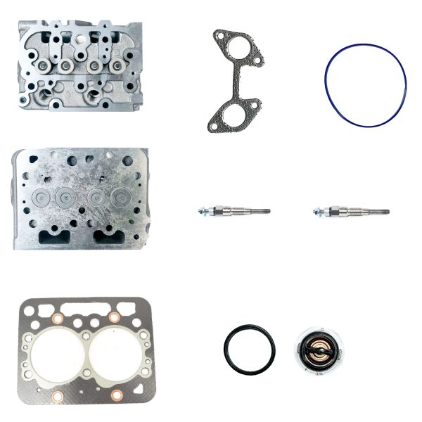 Zylinderkopf komplett mit Überholungssatz – Beta Marine Beta 10 &amp; Beta 14 | Nanni N2.10 &amp; N2.14 | Phasor LP1-3.5
