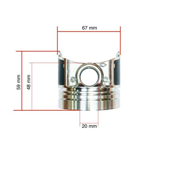 Kolben Beta Marine Beta 10 | Beta 14 | Beta 20 – Nanni N2.10 | N2.14 | N3.21