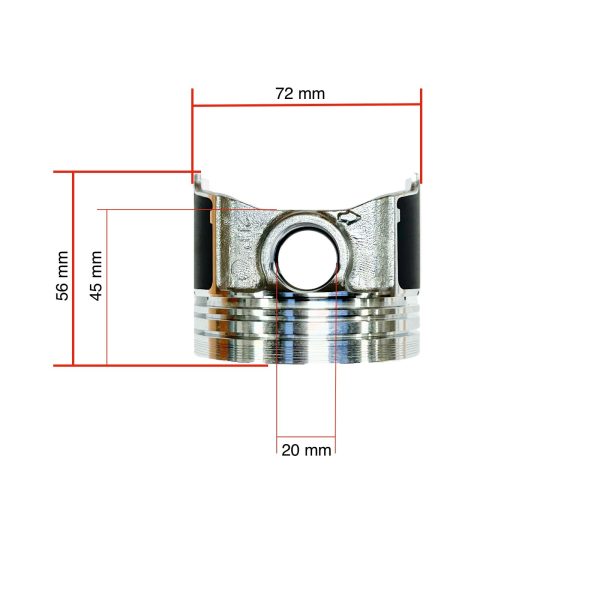 Kolben Beta Marine Beta 16 | Beta 25 – Phasor K2-4.5