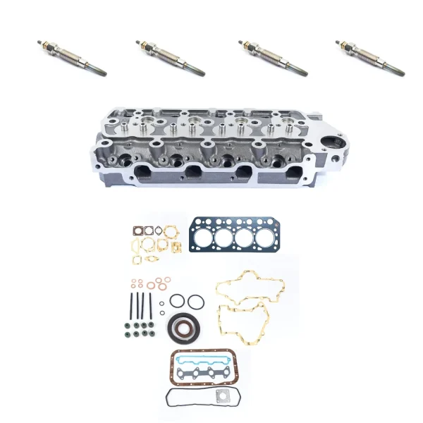 Zylinderkopf mit Dichtungssatz und Glühkerzen Solé Diesel Mini 34 – Meiki M4DM