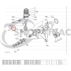 Pleuelstangenlager Beta Marine Beta 30 | Beta 38 – Nanni N3.30 | N4.38