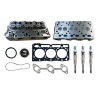 Zylinderkopf komplett + Kopfdichtung + Glühkerze Beta Marine Beta 28 – Universal M-25XPB