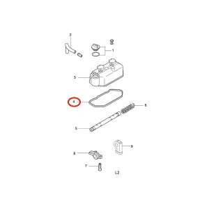 Ventildeckeldichtung Solé Diesel Mini 11 | Mini 17 – Vetus M2.06 – Craftsman Marine CM2.16