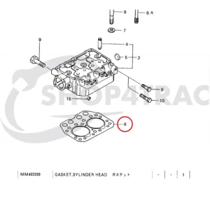 Zylinderkoppdichtung Solé Diesel Mini 14