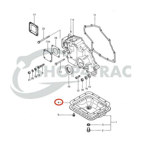 Ölwanne Dichtung Solé Diesel Mini 14