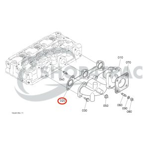 Abgaskrümmerdichtung Beta Marine Beta 25