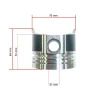 Kolben 21mm Solé Diesel Mini 11 | Mini 17 | Mini 26 – Vetus M2.06 | M3.09 | M3.28 – Craftsman Marine CM2.16 | CM3.27 – JF Marine Power JF6-1500