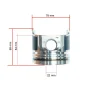 Kolben Beta Marine Beta 30 – Nanni N3.30