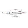 Zylinderkopf komplett Yanmar 3YM20 + Zylinderkopfdichtung + Glühkerzen (Reparatursatz)