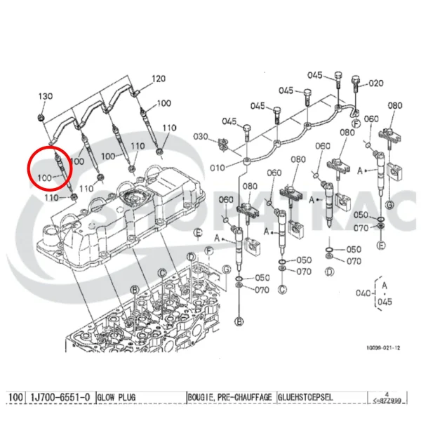 Glühkerze Beta Marine Beta 70T