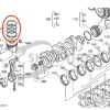 Kolbenringe Beta Marine Beta 70T