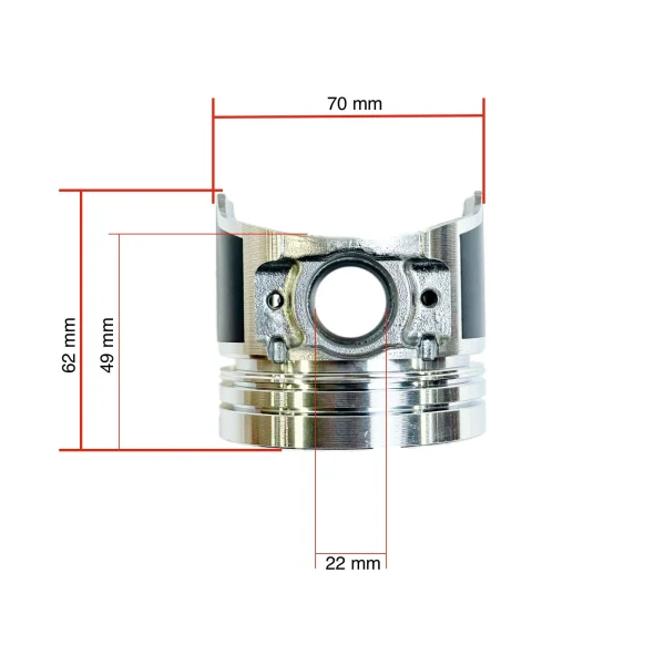 Kolben Yanmar 2YM15 | 3YM20