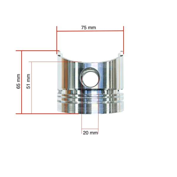 Kolben Universal M-25XP – Nanni 3.90HE – Renault Marine D950 – STD.