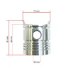 Kolben Universal M-18 – Nanni 2.60HE | 4.110HE