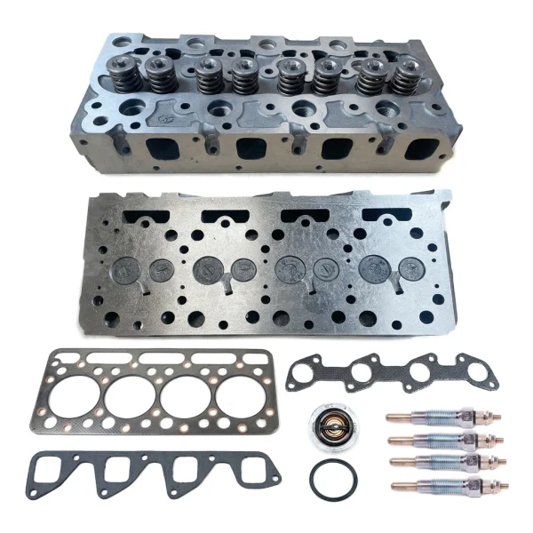 Zylinderkopf komplett Universal M-50 + Zylinderkopfdichtung + Glühkerzen