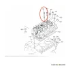Zylinderkopfschraube Beta Marine Beta 50 – Nanni N4.50